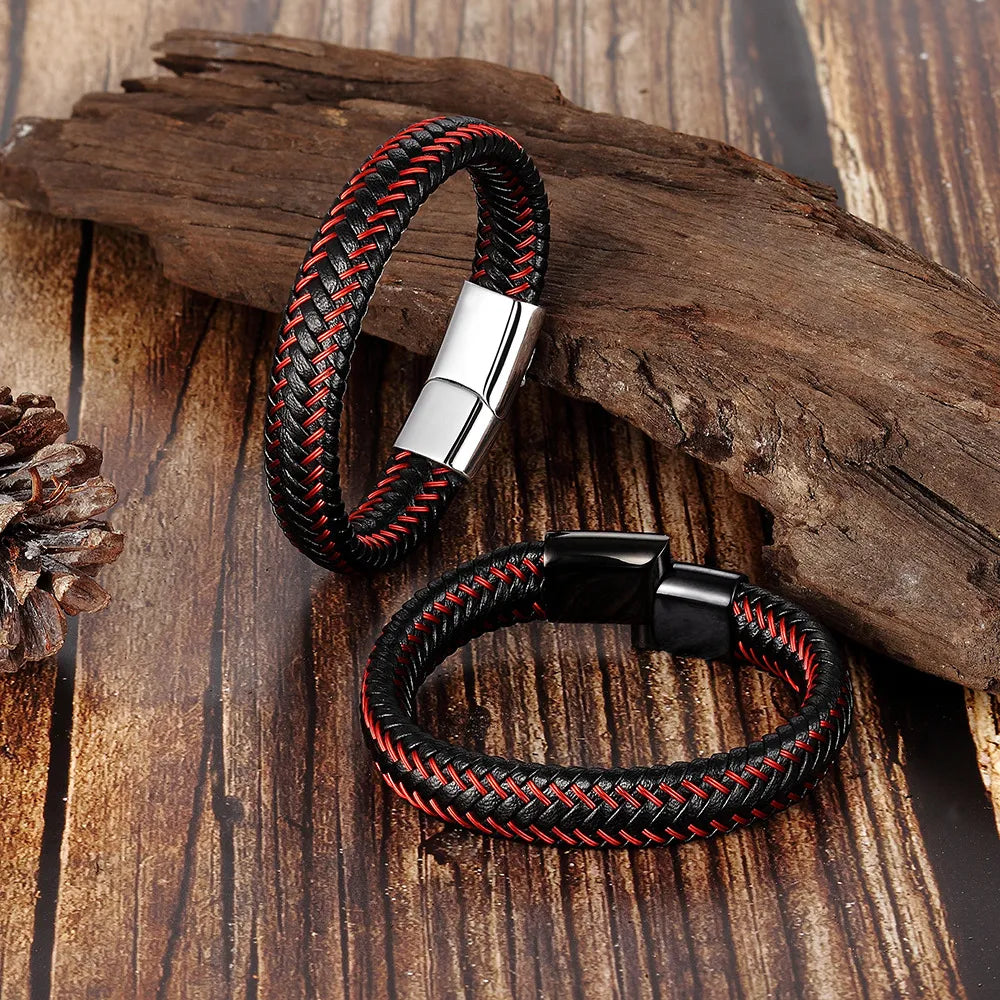 Leather Rope Bracelet - Elevate Style and Wellness
