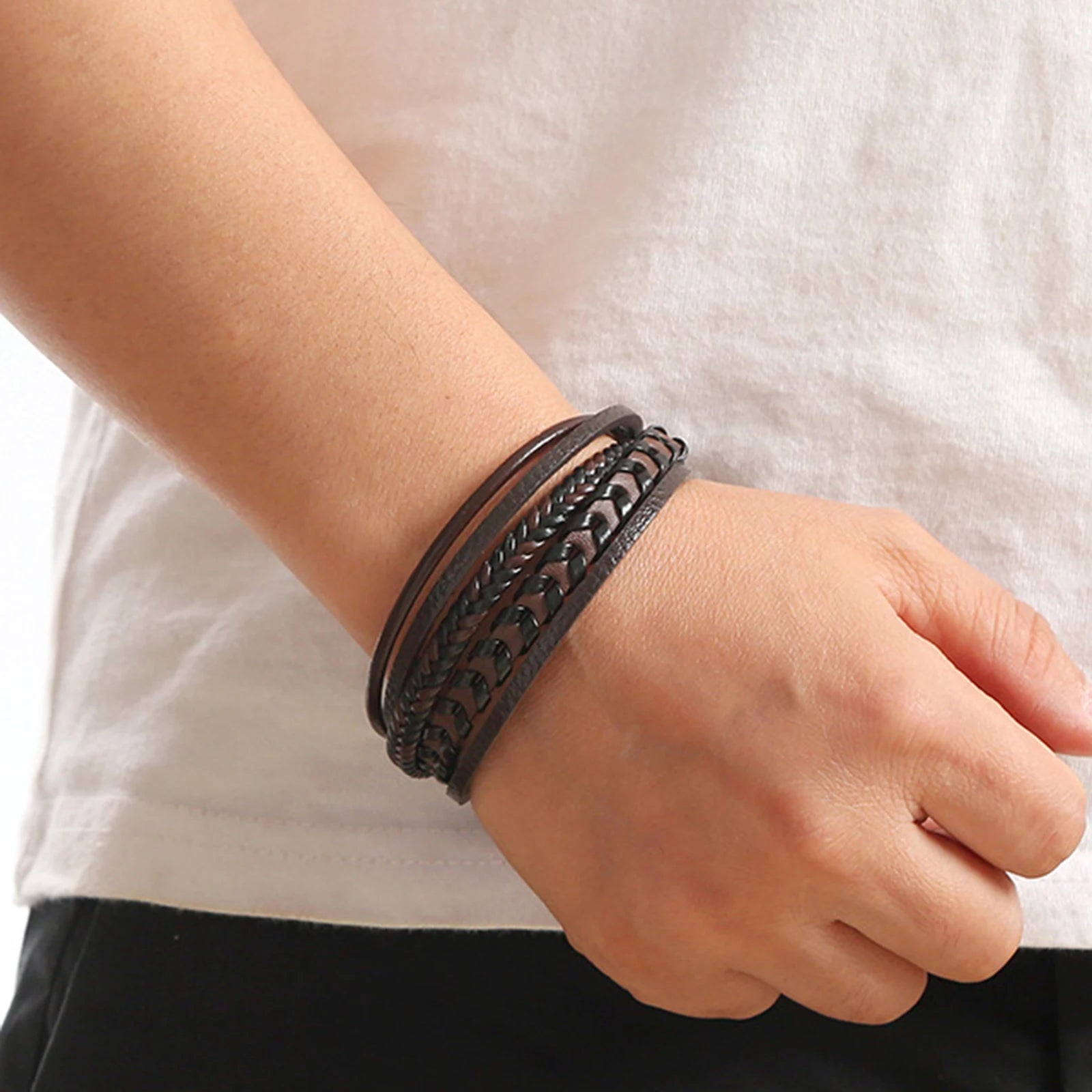 Leather Bracelets - Trend-Setting Gifts for Style and Wellness - Free Shipping Available!