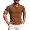 Elevate Your Style & Performance: The Ultimate Men's Physique Fashion Fitness Leisure Polo Shirt