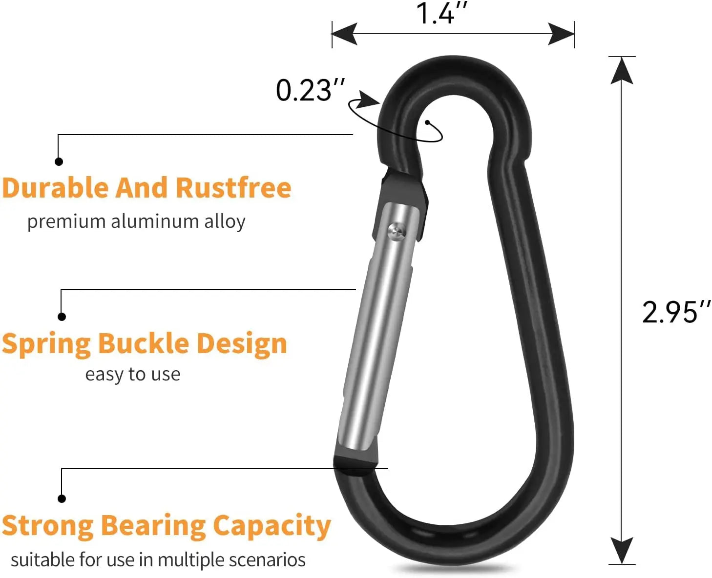 Clip Hooks For Weight Lifting Accessories