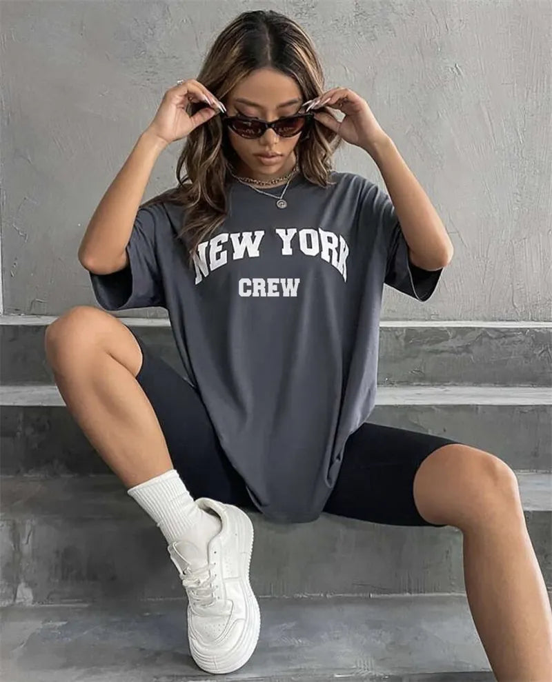 🗽 Diamond Cut Muscle New York Connection Oversized Graphic T-shirt: Elevate Your Fitness Journey! 🌟