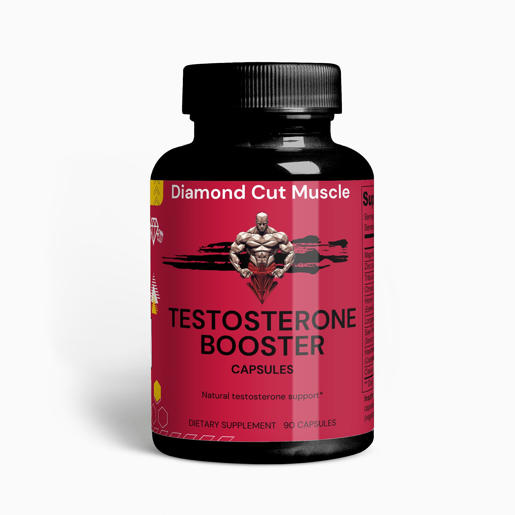 Diamond Cut Muscle Testosterone Booster - Skyrocket Your Bodybuilding Gains & Fuel Your Fitness Journey