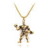 Load image into Gallery viewer, Bodybuilding Muscular Man Lifting Dumbbell Shaped Pendant