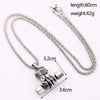 Load image into Gallery viewer, Fist Dumbbell Pendant Necklace