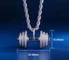 Exercise & Fitness Bodybuilding Jewelry - Diamond Cut Muscle